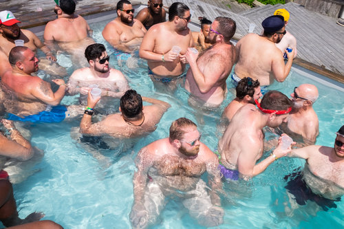 Adam Powell Mr Fire Island Bear Weekend