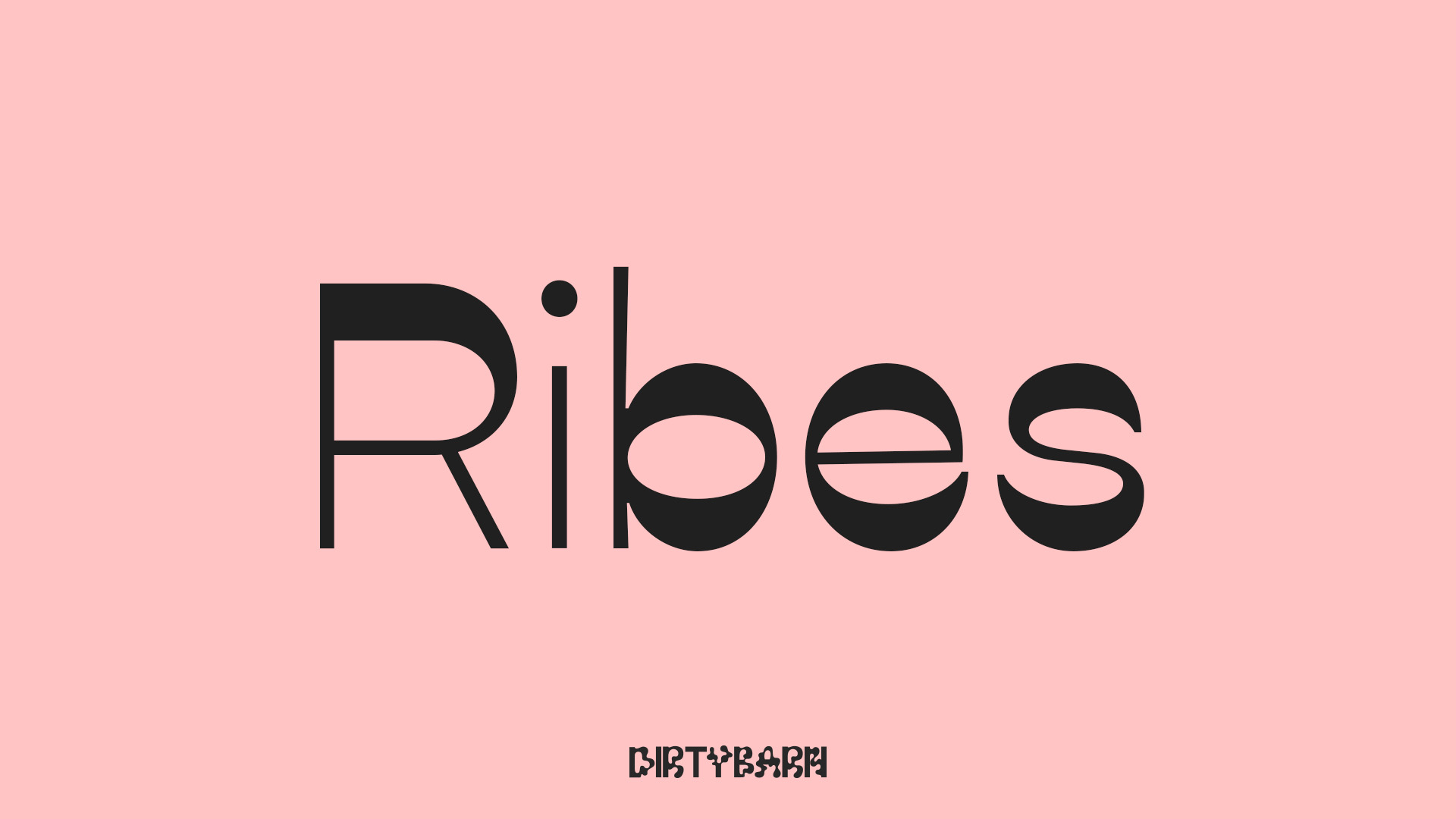 best free fonts ribes