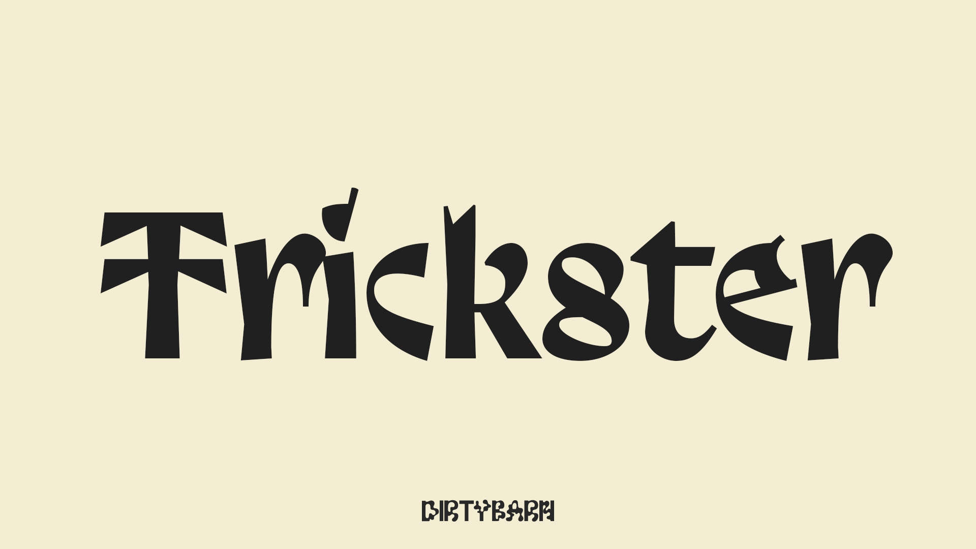 best free fonts trickster