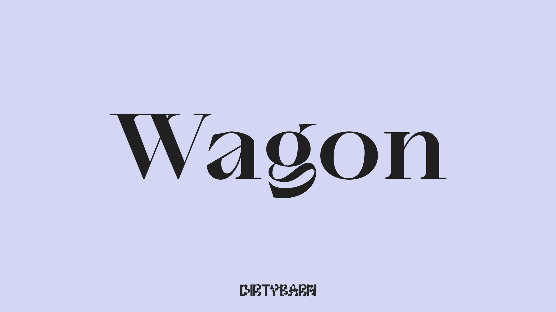 best free fonts wagon