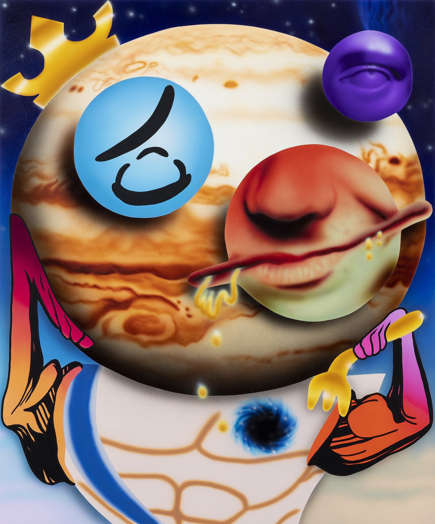 Chris Regner and His Satirical Airbrush Strokes Are Out of This World
