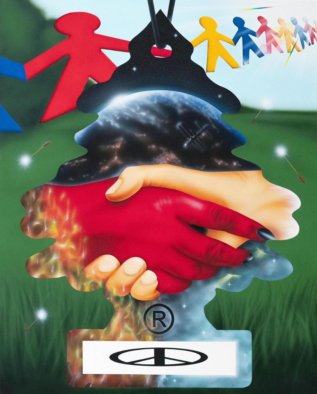 Hank Reavis’ Airbrush Paintings Tamper with Reality