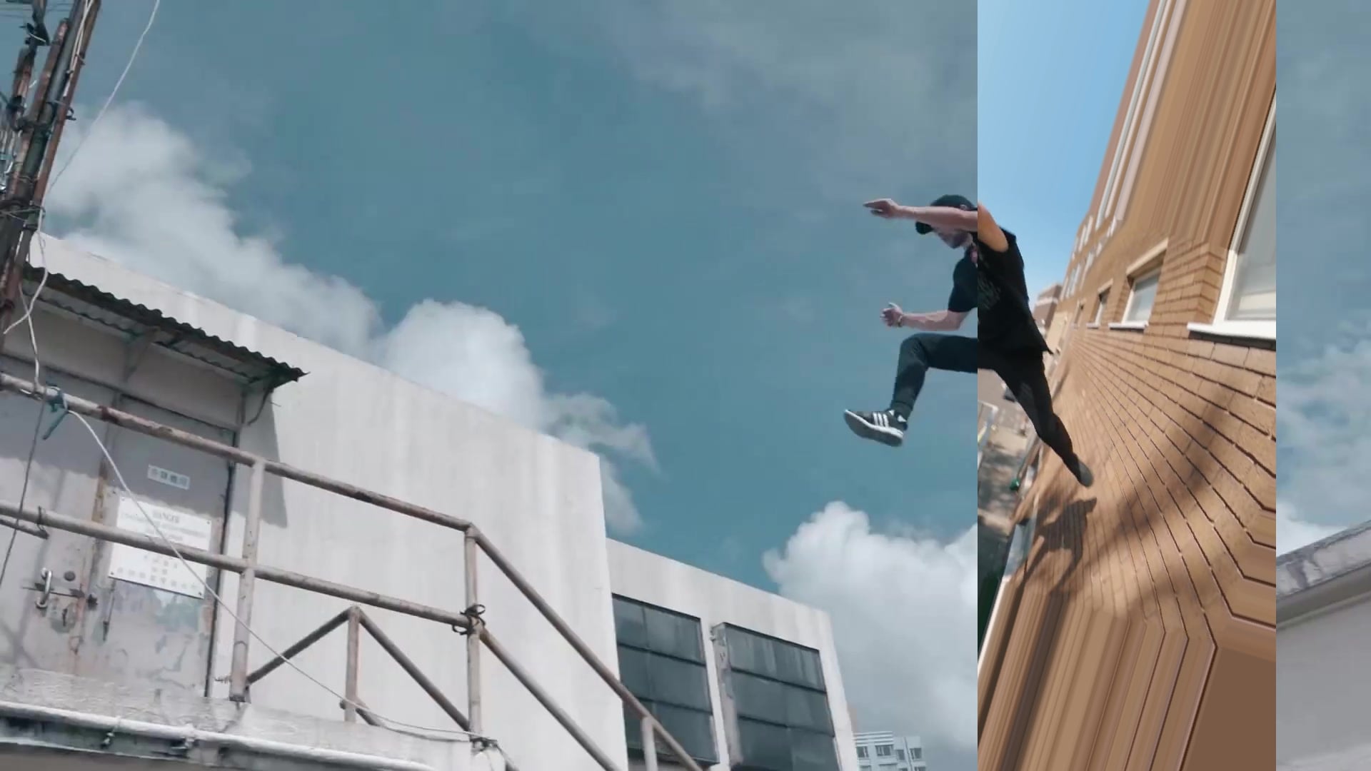 Permutation City: AI Assisted Video Combines Dozens of Footage into Seamless Parkour