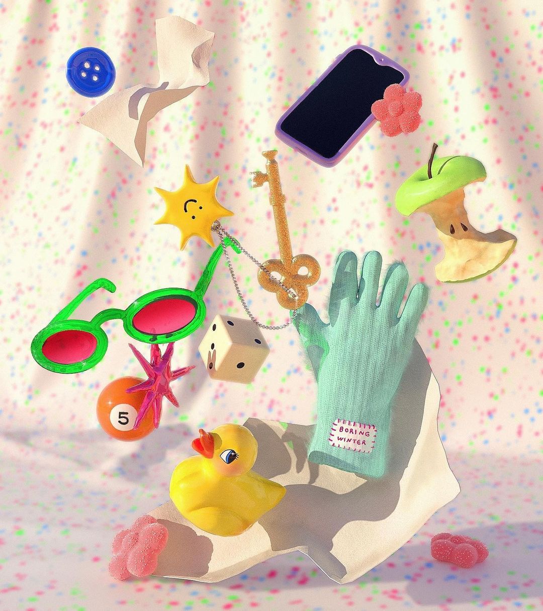 Futuristic and Fake Plastic World of Sisi Kim