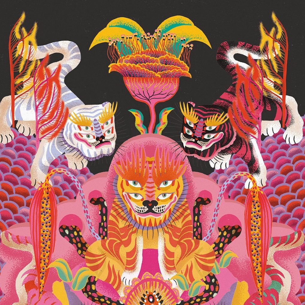 Tina Lotta’s Awe-Inspiring Illustrations Of Tigresses Challenge The Genesis