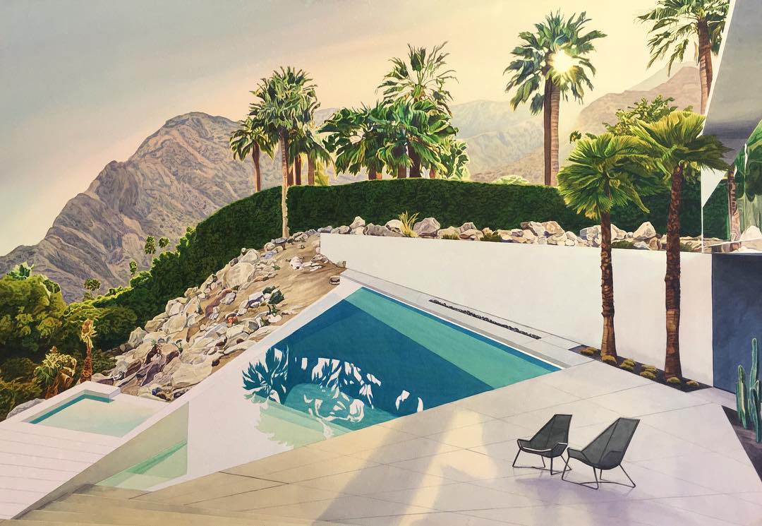 Tristram Lansdowne’s Dazzling Watercolour Paintings