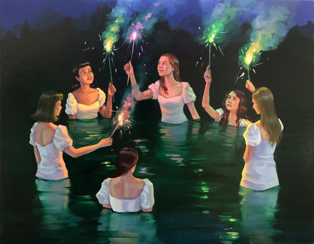 Zoe Hawk’s Paintings Celebrate Feminine Identity
