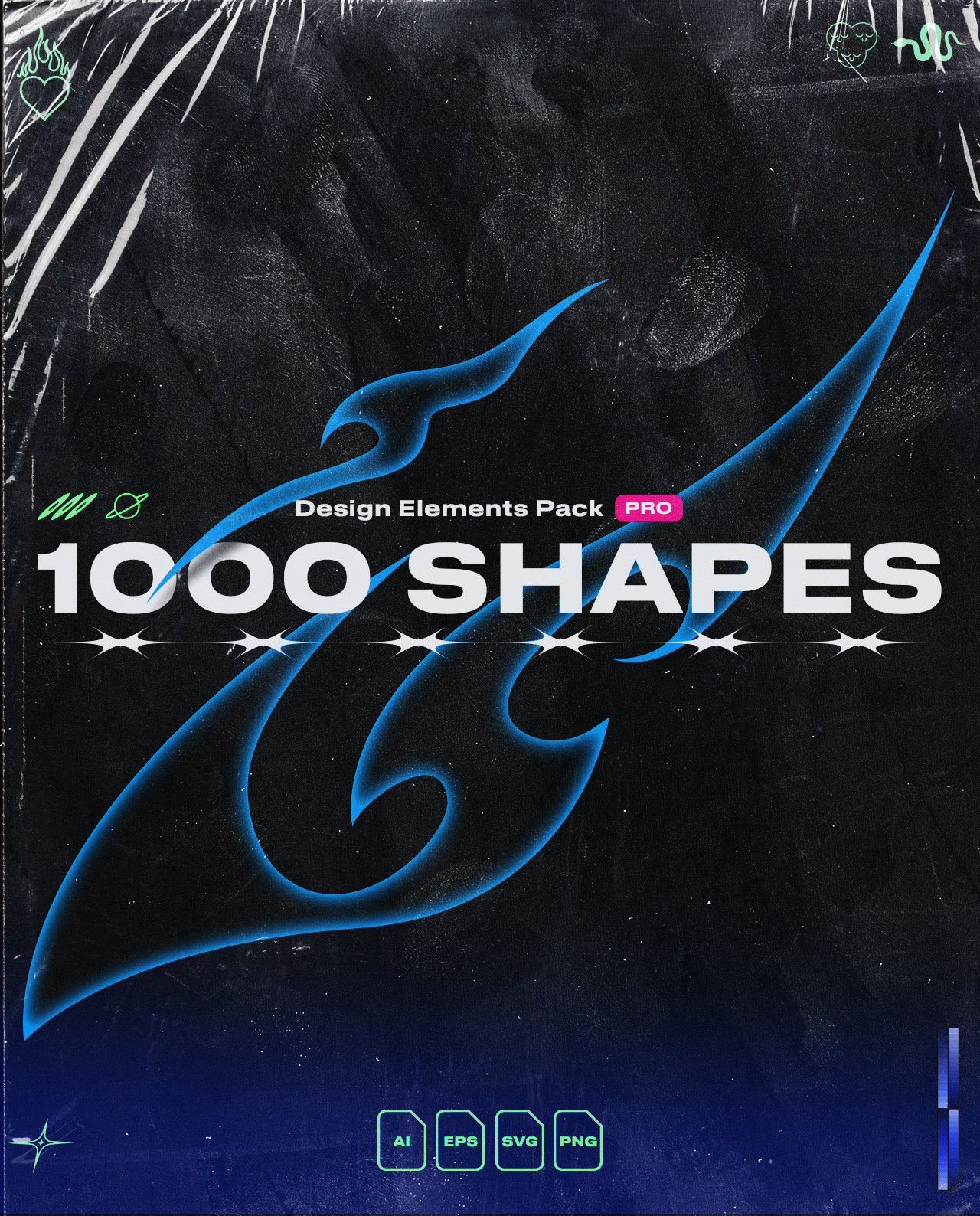 1000+ Shapes & Elements Bundle