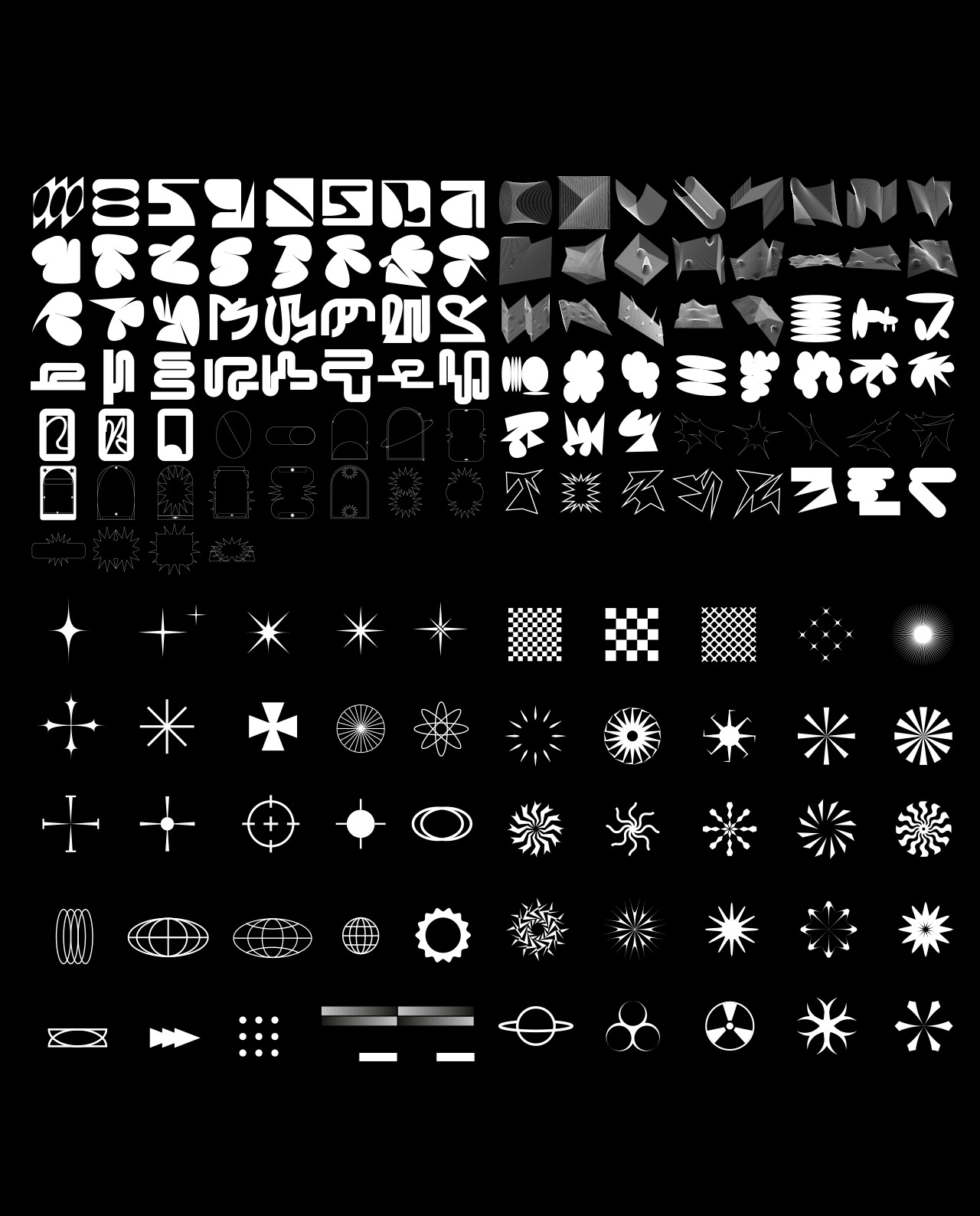 1000+ Shapes & Elements Bundle gallery image 4