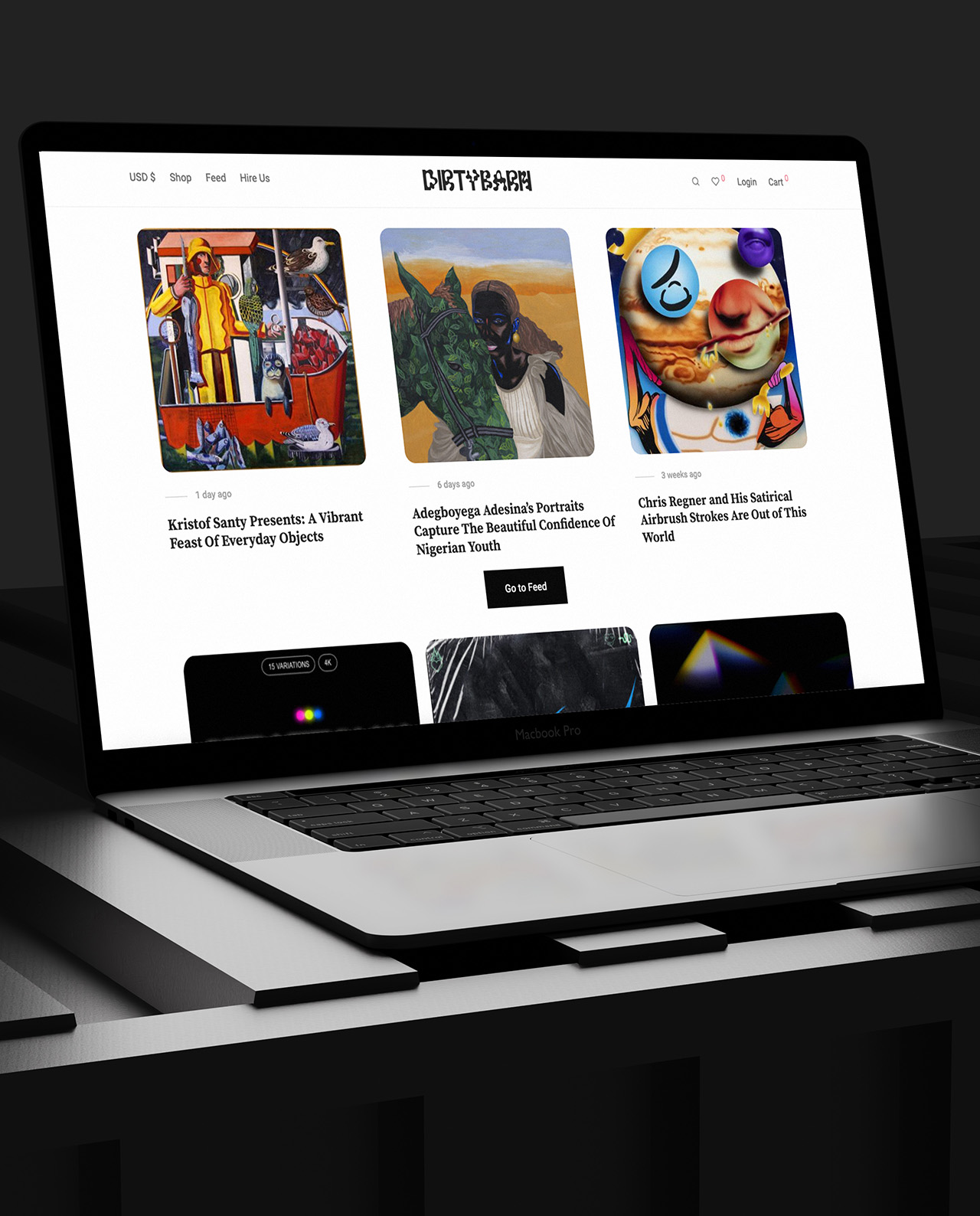 16" M1 MacBook Pro Mockup