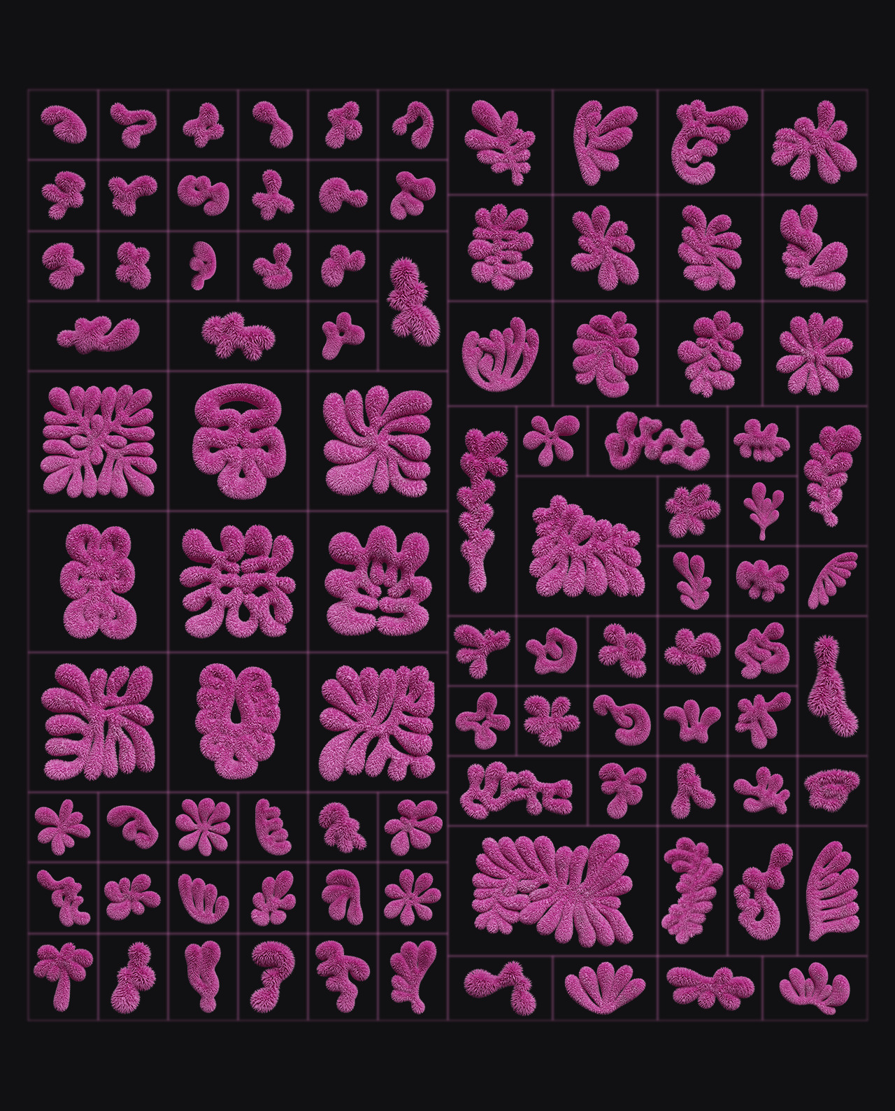 3D Floral Shapes - 95 Shapes with 15 Material gallery image 19