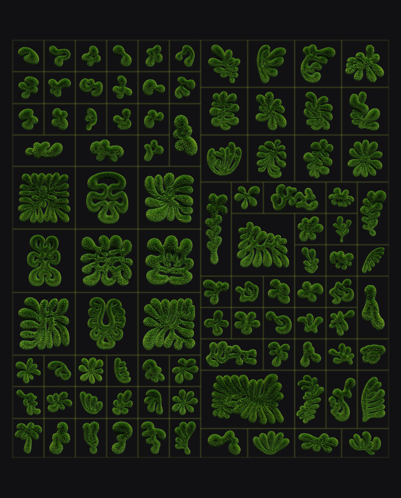 3D Floral Shapes - 95 Shapes with 15 Material gallery image 20