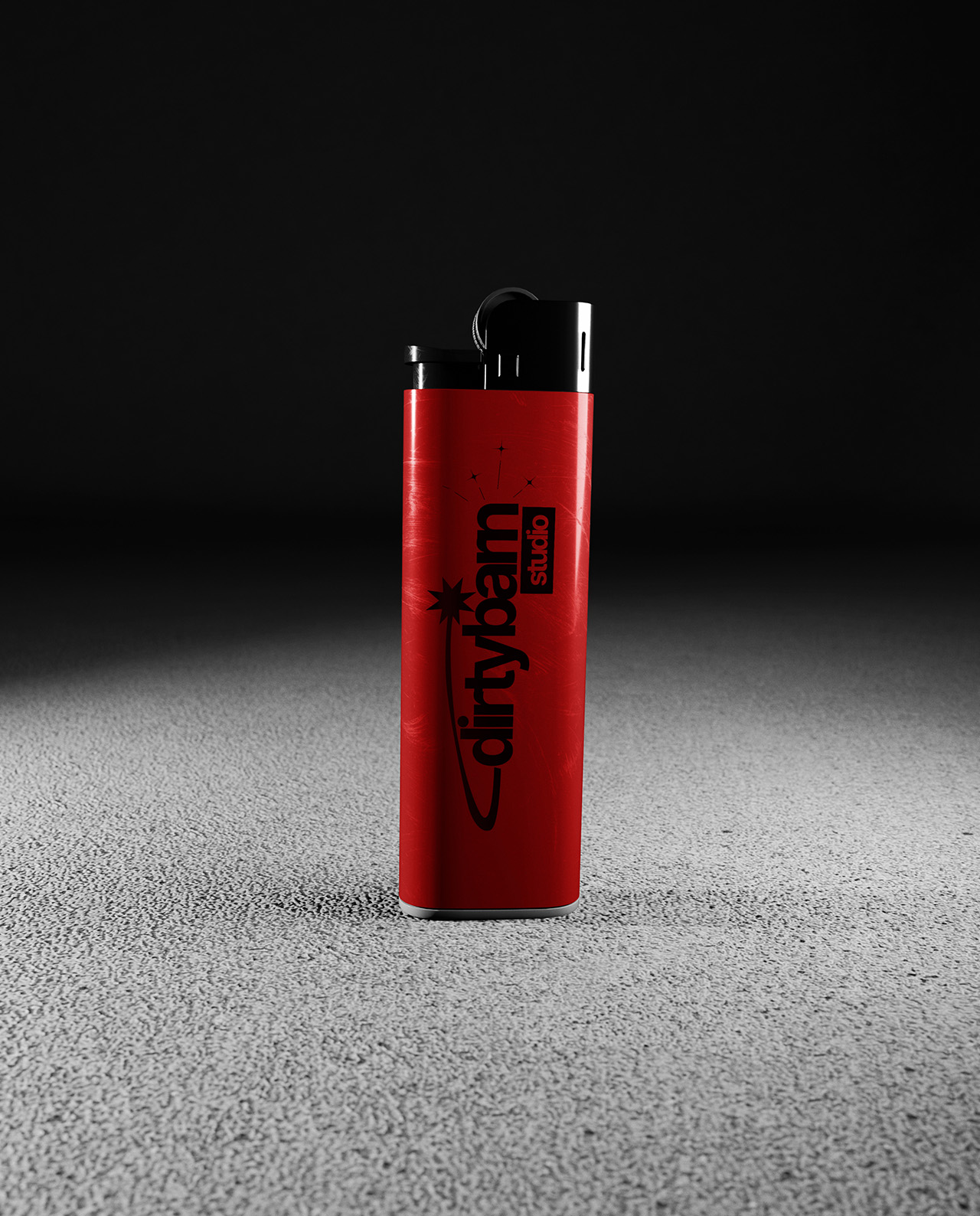 3D Lighter Mockup - 5 Scenes gallery image 2