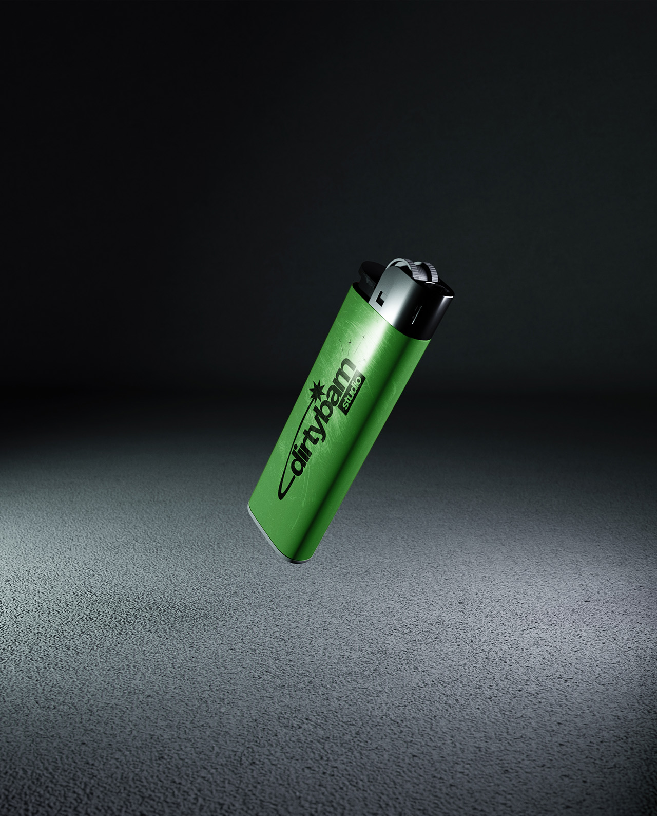 3D Lighter Mockup - 5 Scenes gallery image 5