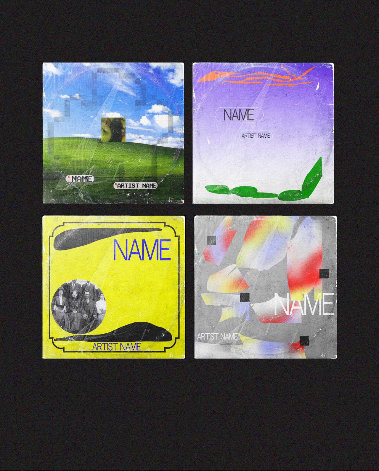 Album Cover Templates - 10 Pieces gallery image 5