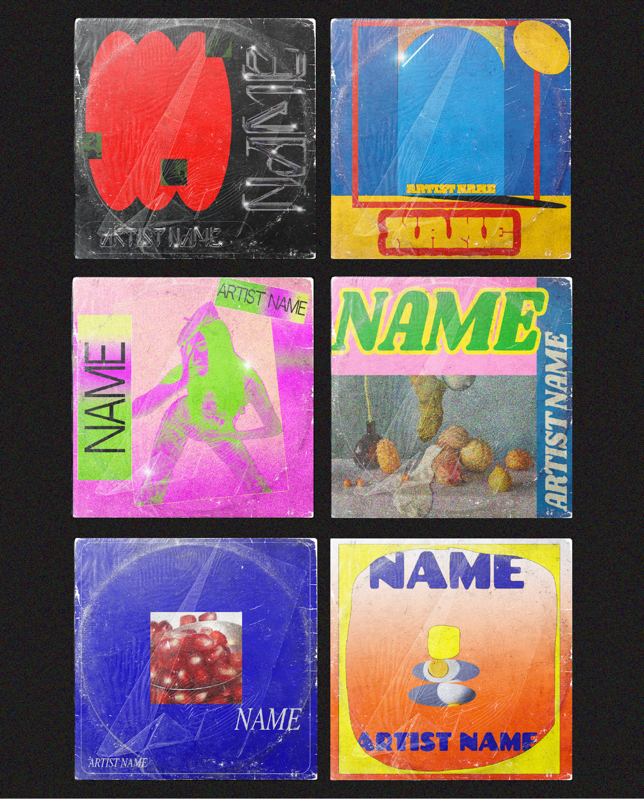 Album Cover Templates - 10 Pieces gallery image 6
