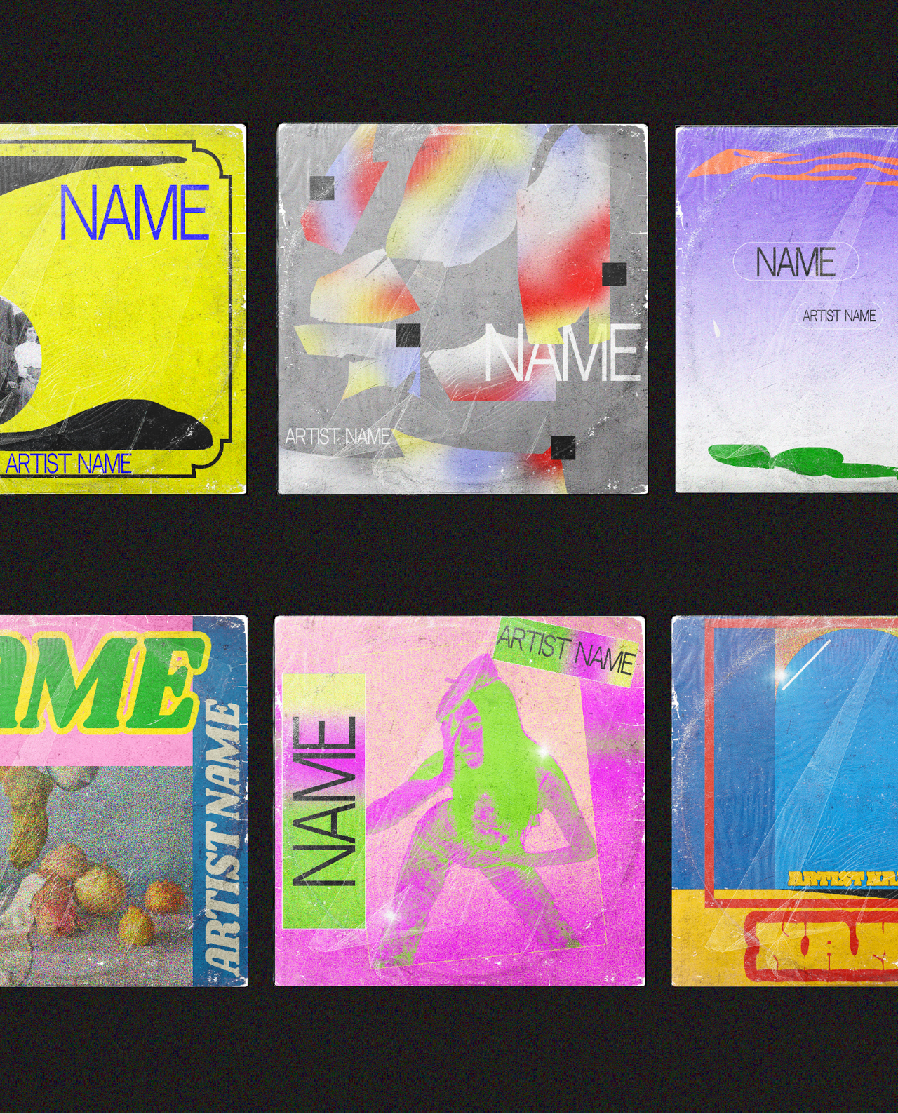 Album Cover Templates - 10 Pieces gallery image 8