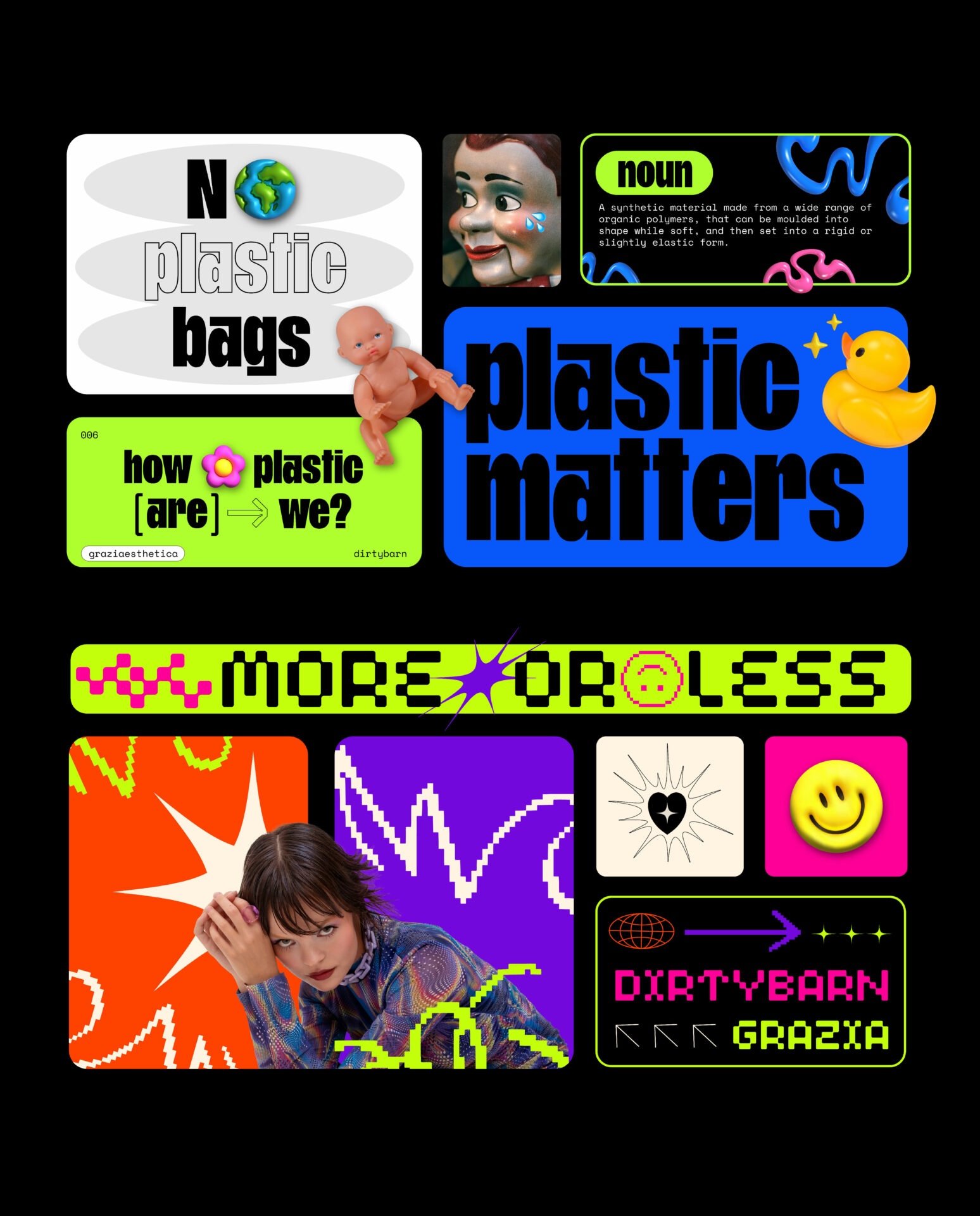Bento Grid Social Media Templates - 6 Layouts gallery image 5