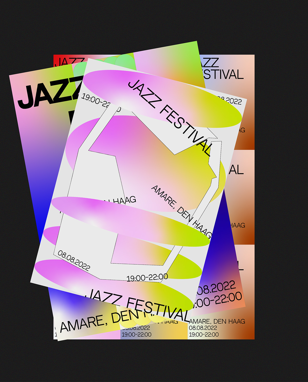 Brutal and Gradient Poster Templates #2 gallery image 4