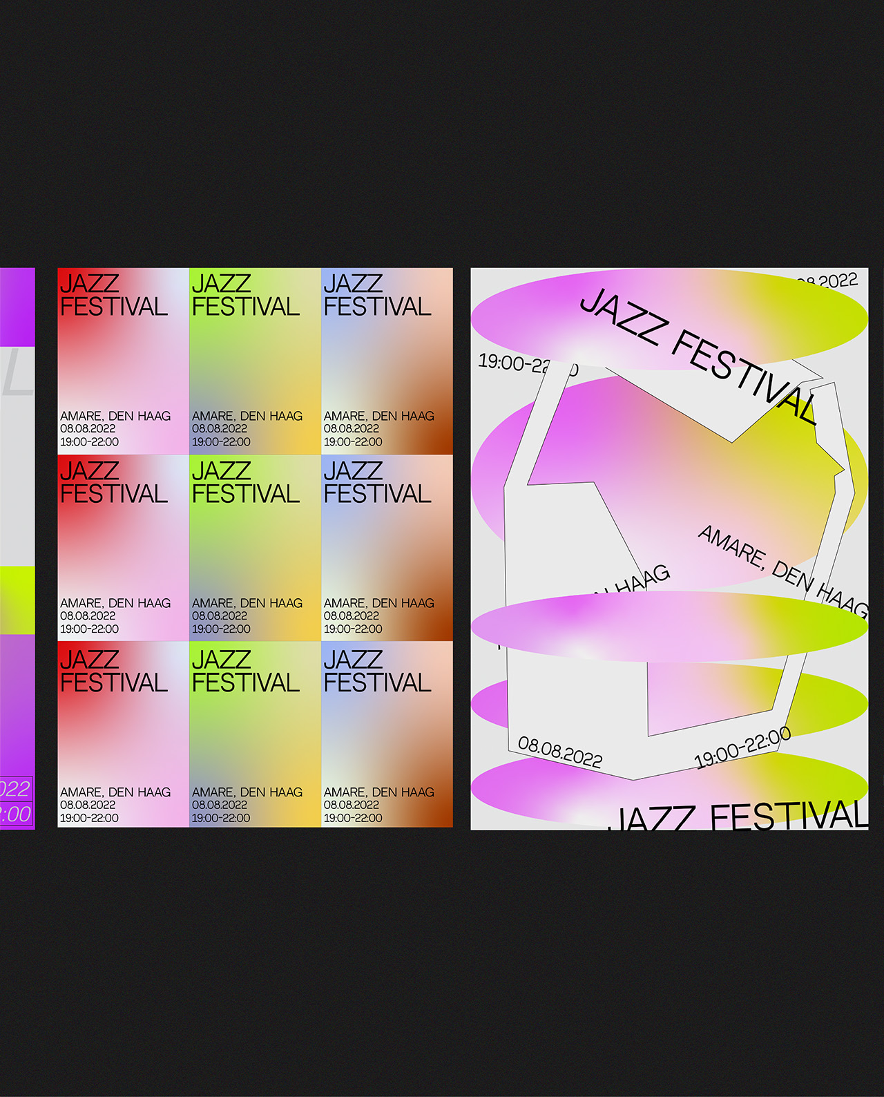 Brutal and Gradient Poster Templates #2 gallery image 8