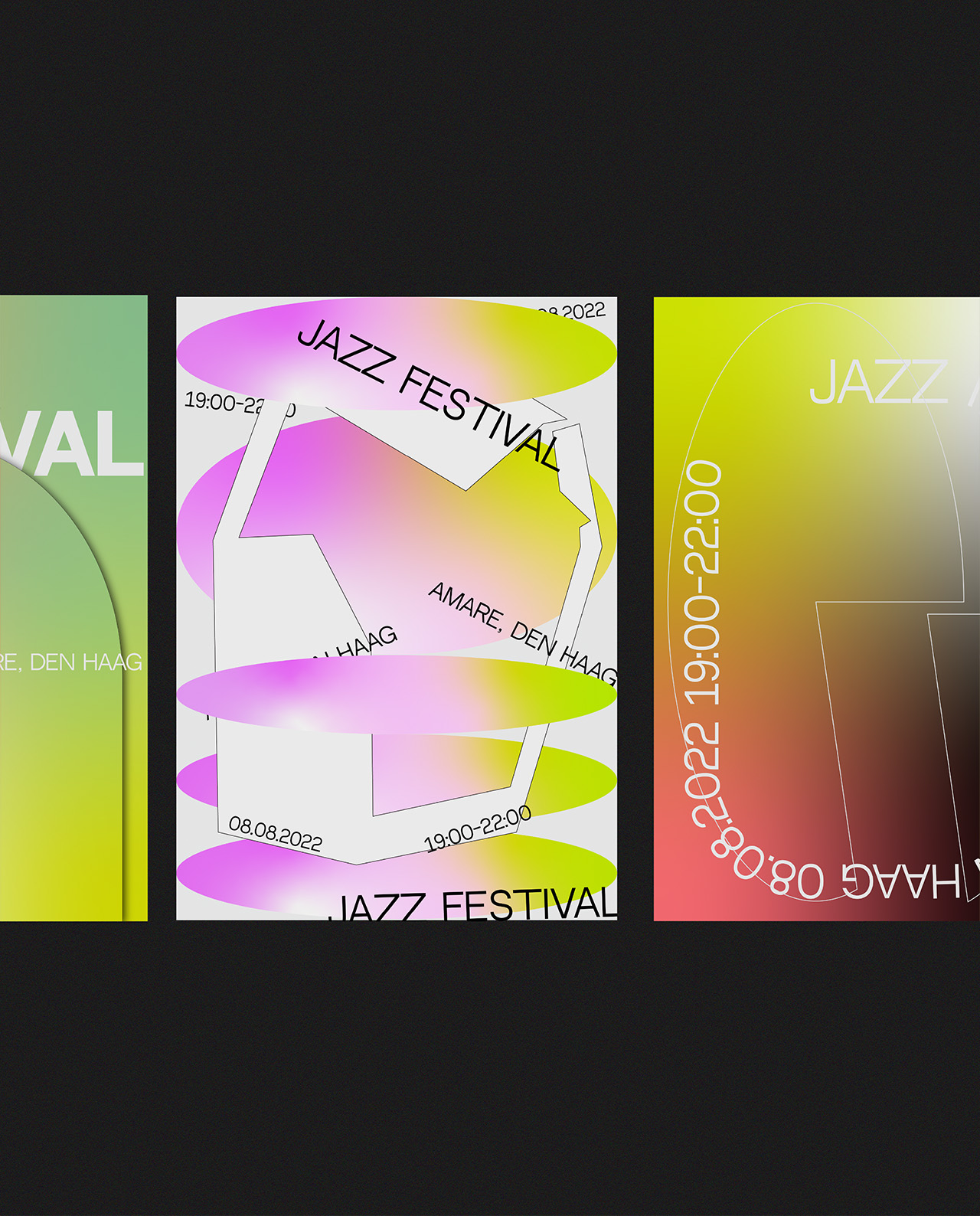 Brutal and Gradient Poster Templates #2 gallery image 9