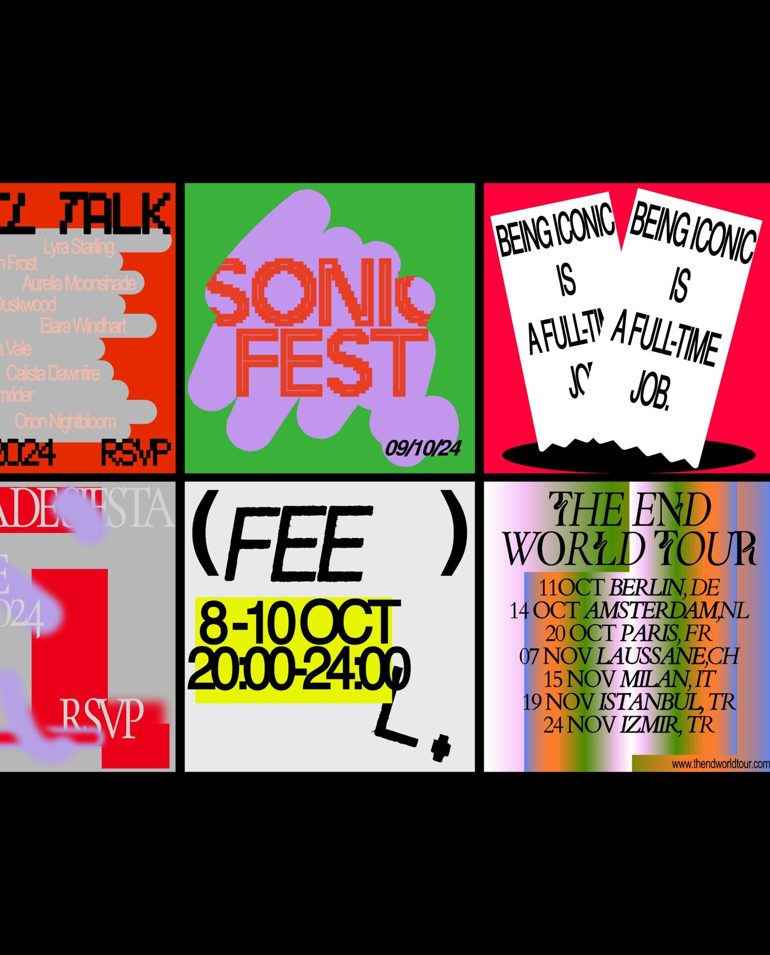 Brutal Social Media Set - 10 Templates gallery image 4