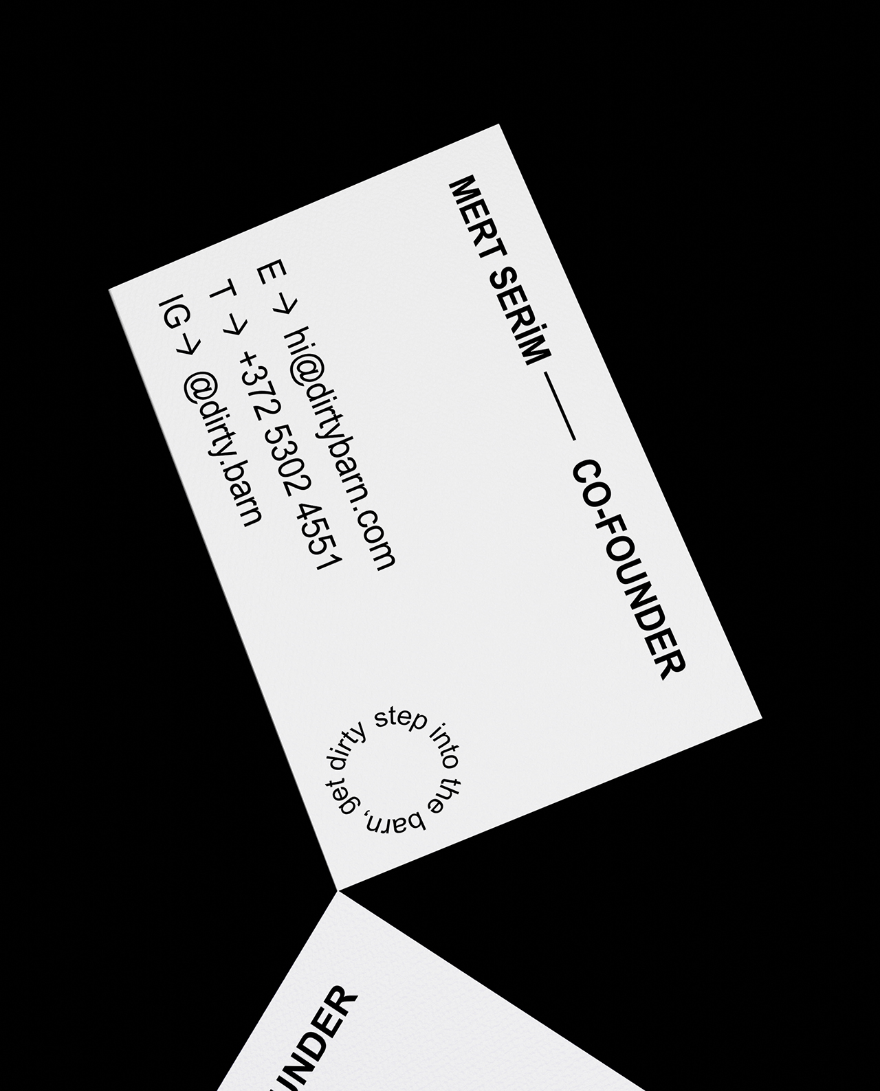Business Card Mockups in Zero Gravity gallery image 7