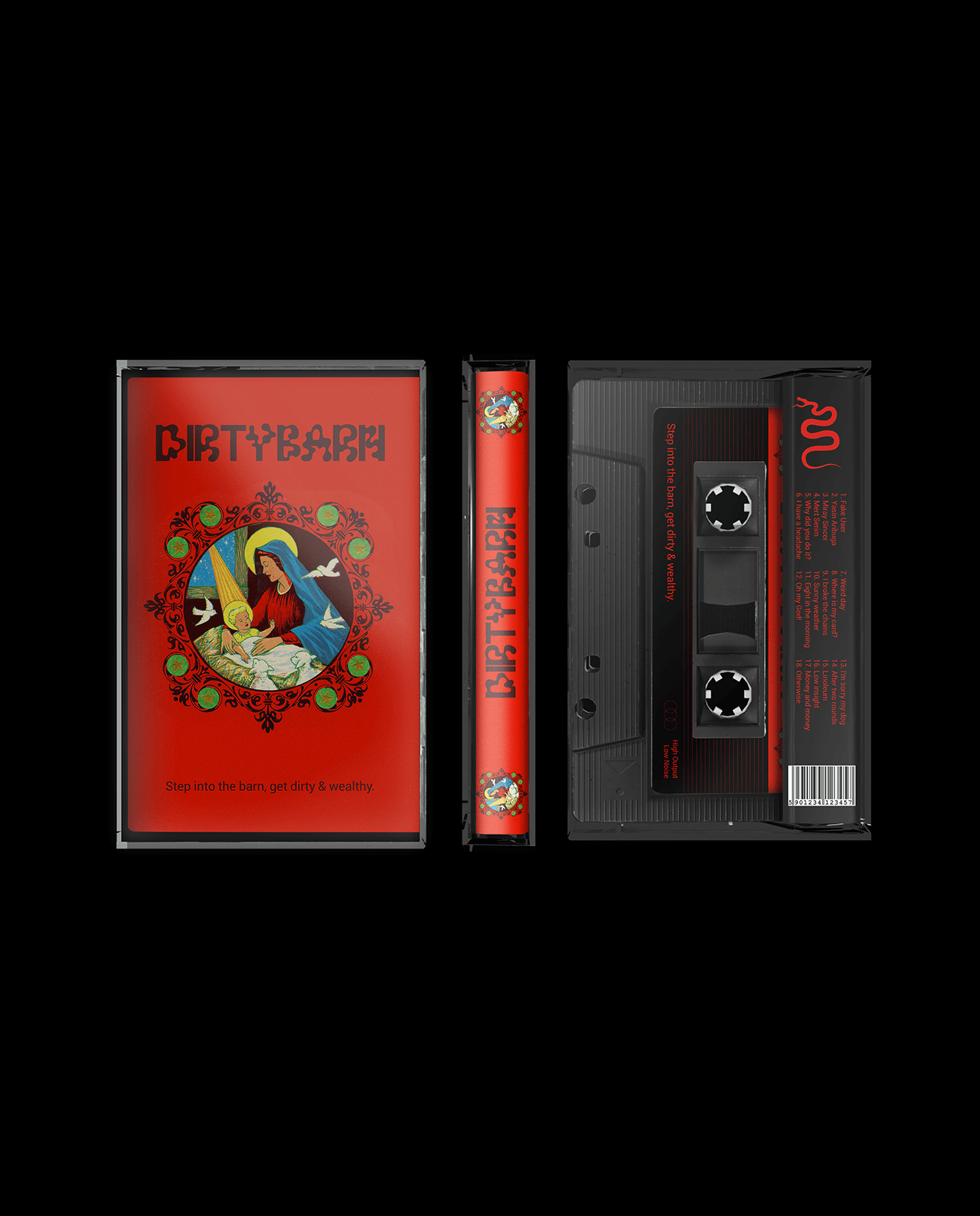 Cassette Tape Mockup