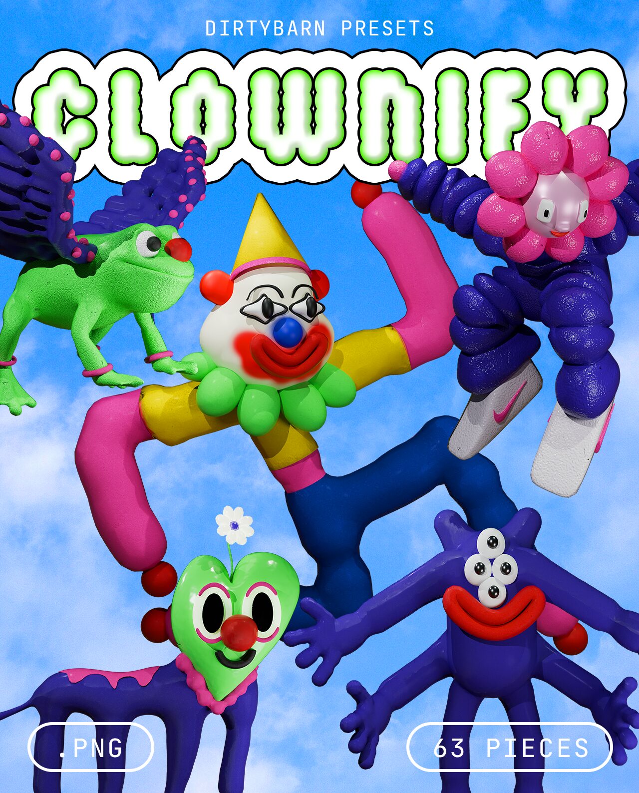 Clownify - 3D Shapes and Figure Pack