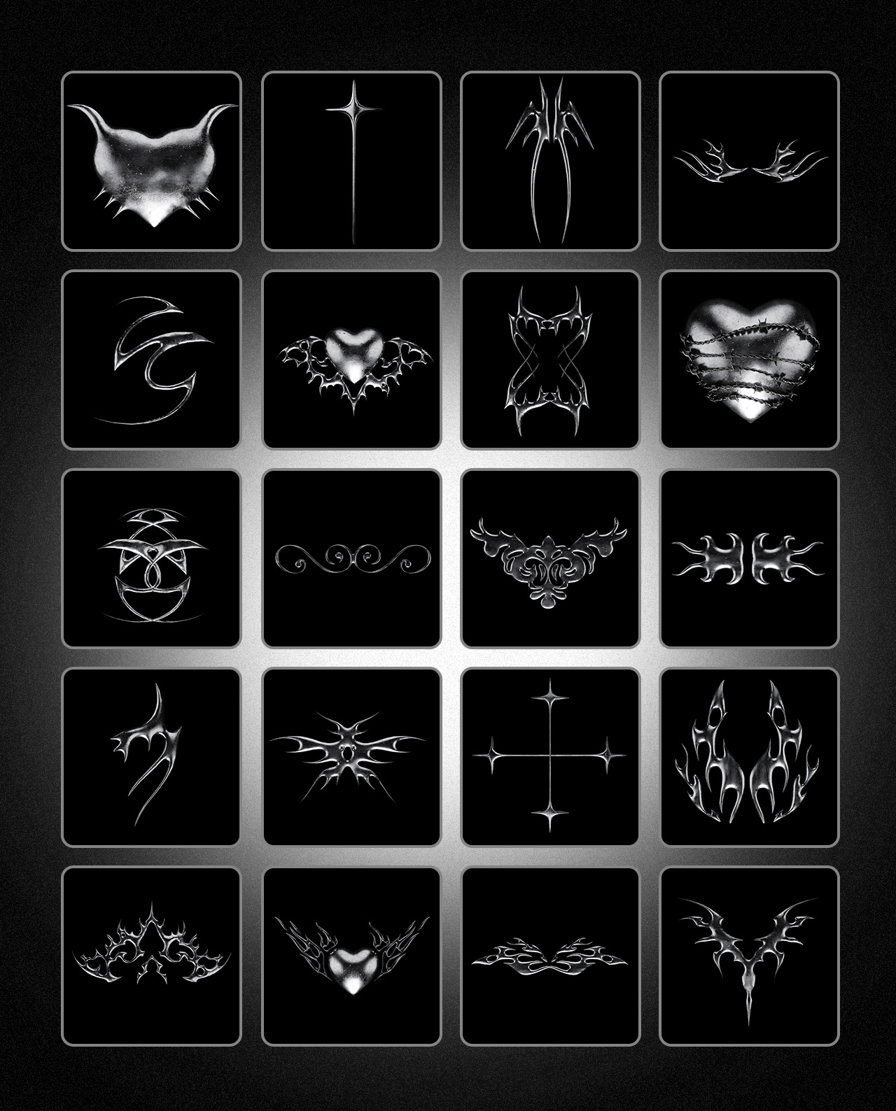 Design Elements Pack #5: 3D Shapes Collection gallery image 3