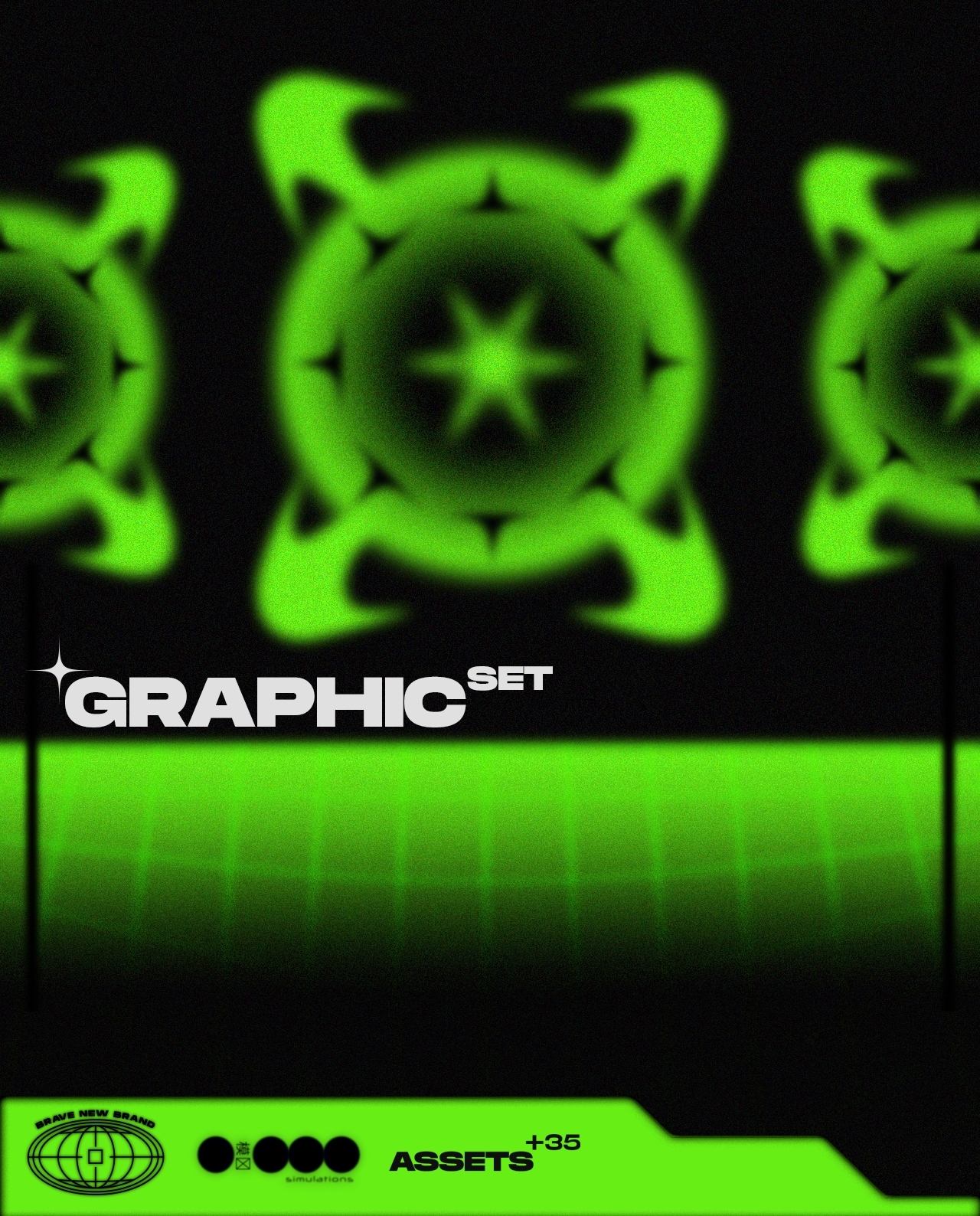 Graphics set with 35 pieces (Free)