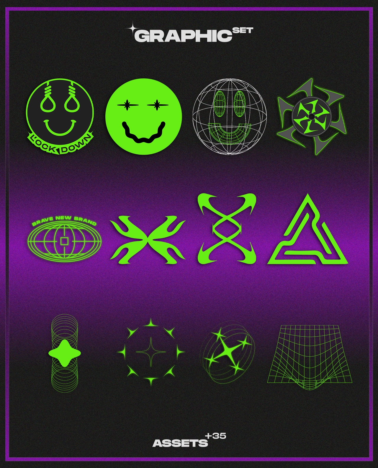 Graphics set with 35 pieces (Free) gallery image 5
