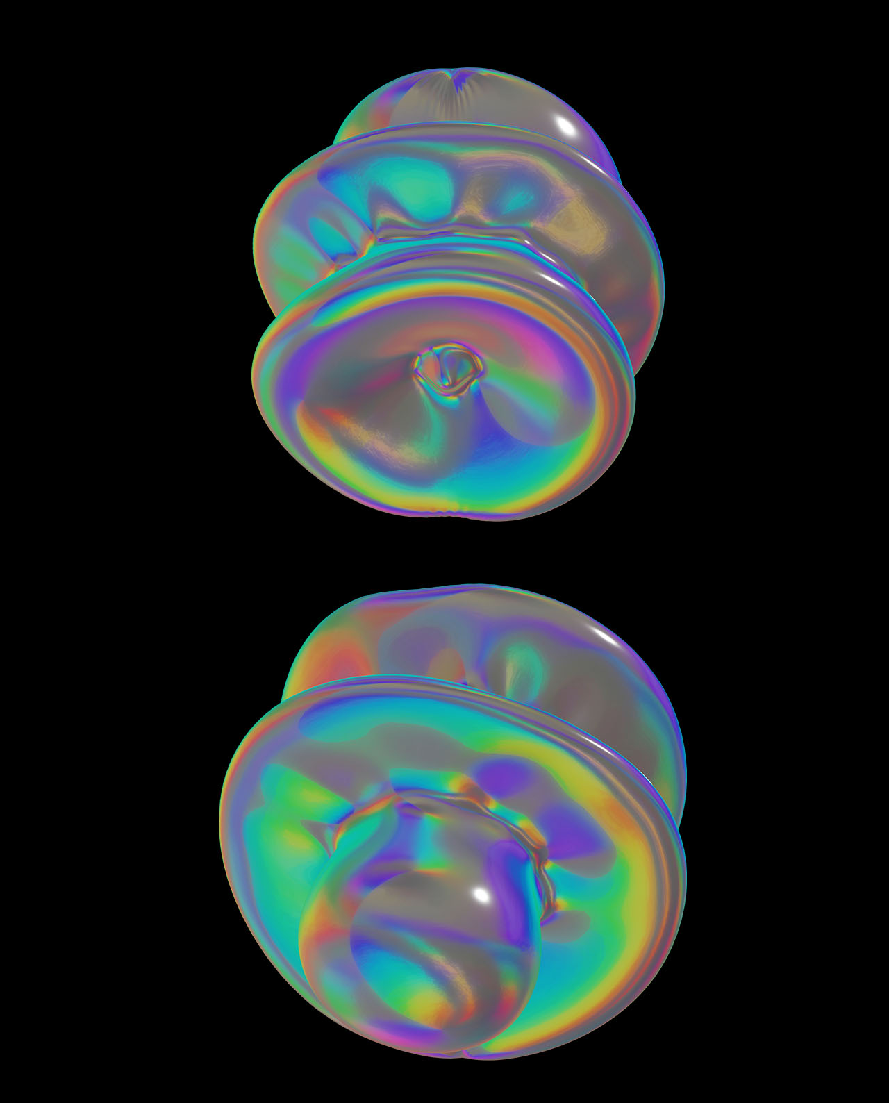 Holographic Materials Pack 9 Videos + 30 PNGs + 8 Background gallery image 4