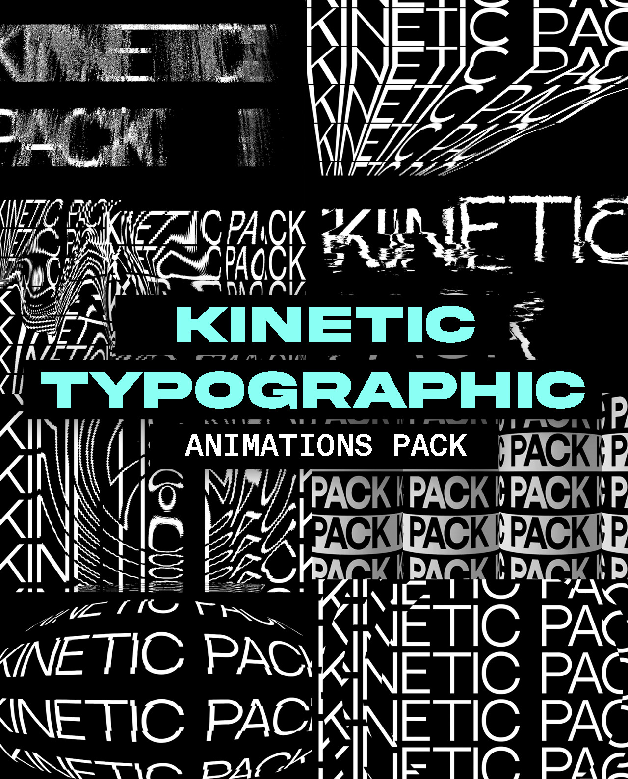 Kinetic Typographic Animations Pack