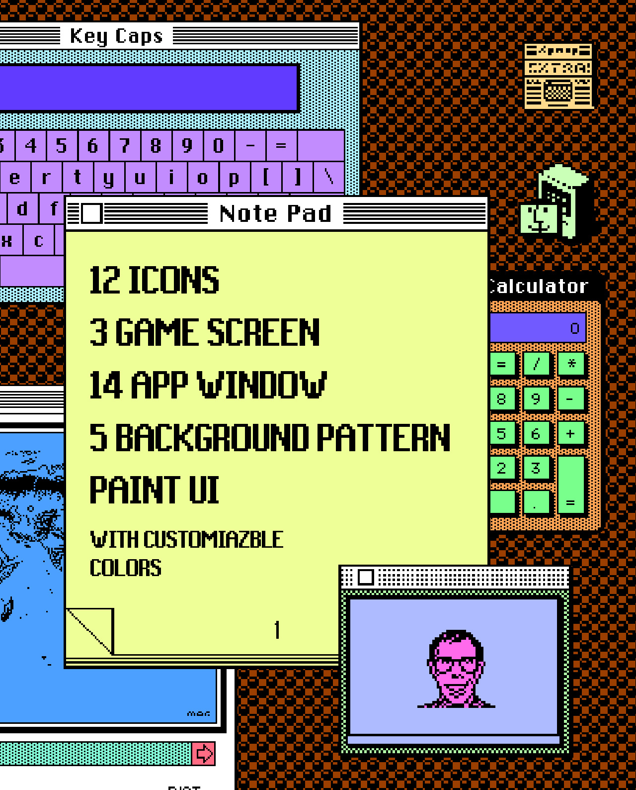 Macintosh UI Elements