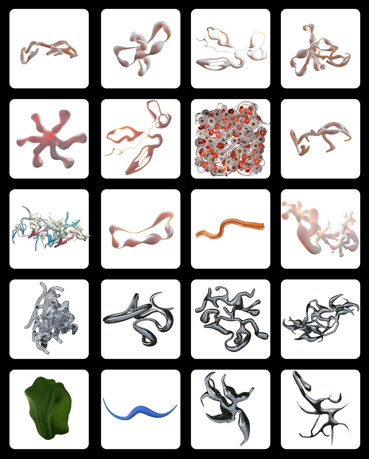 Microscopic Universe Abstract Shapes Pack gallery image 2