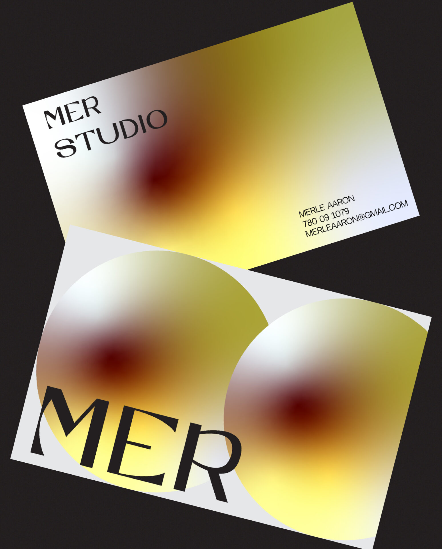 Modern & Gradient Business Card Designs - 5 Variations gallery image 4