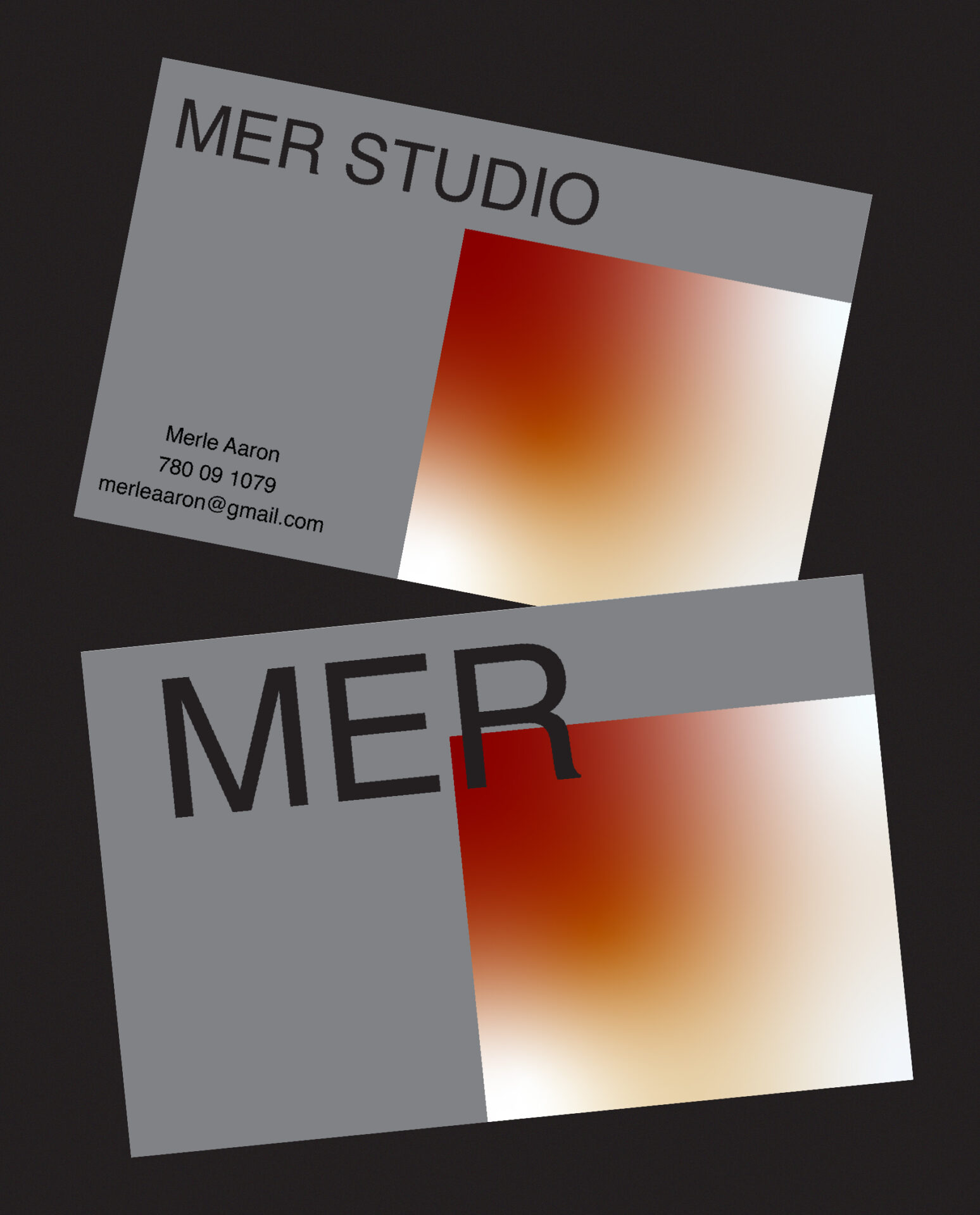 Modern & Gradient Business Card Designs - 5 Variations gallery image 5