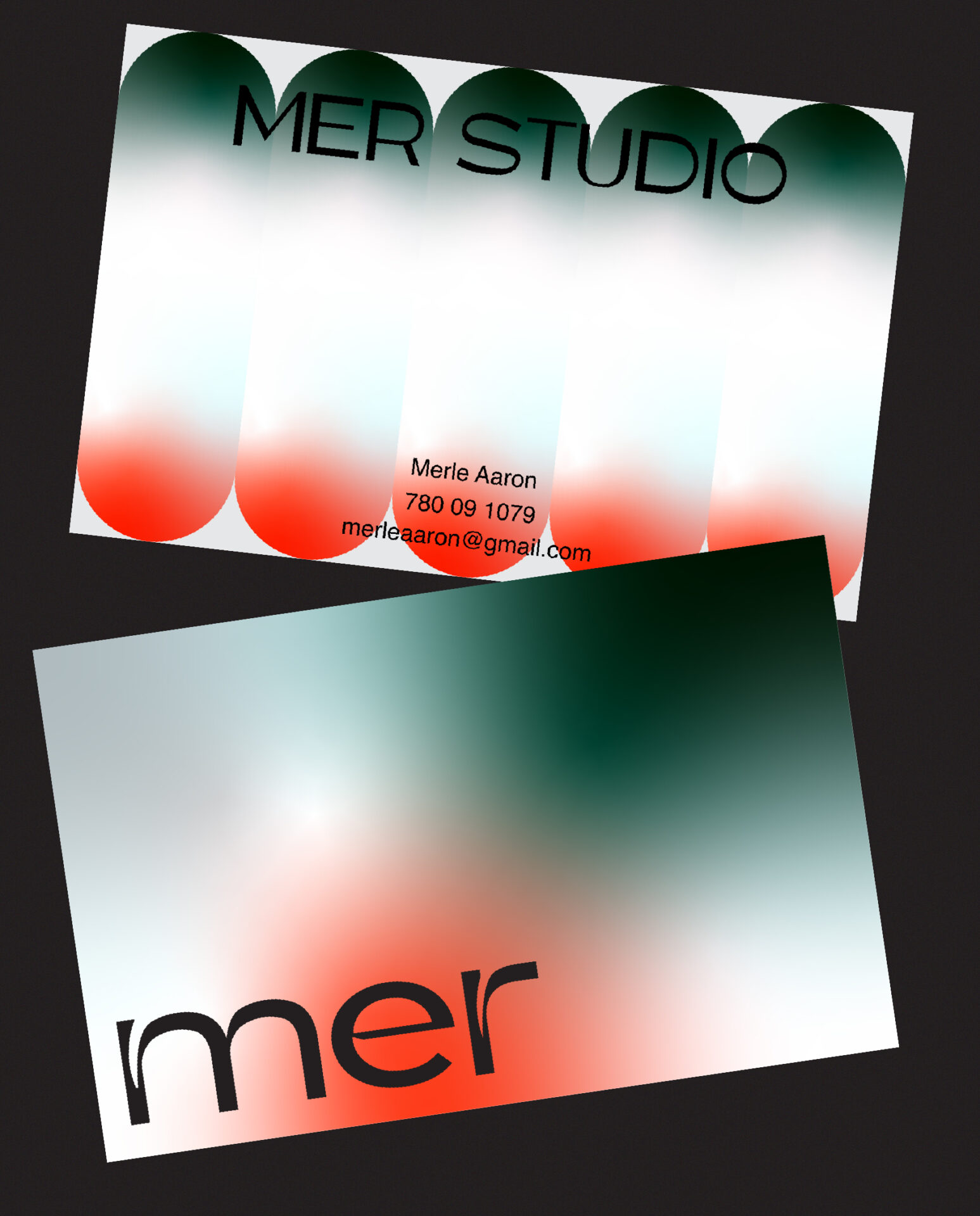 Modern & Gradient Business Card Designs - 5 Variations gallery image 6