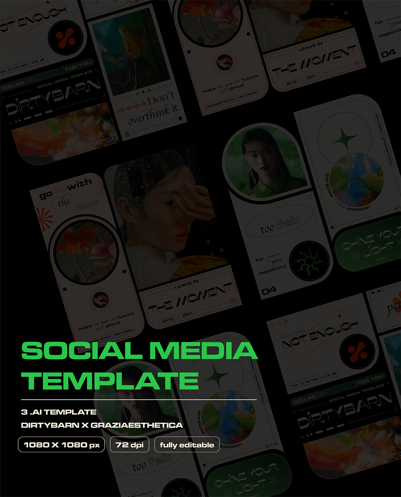 Modern Minimalistic Social Media Template