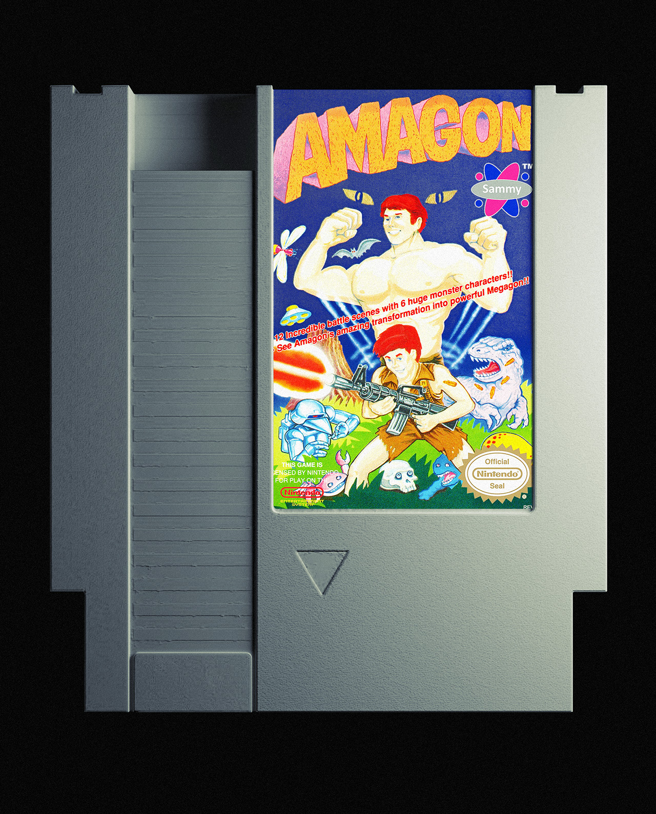 Nintendo N64 & NES Cartridge Mockup Duo