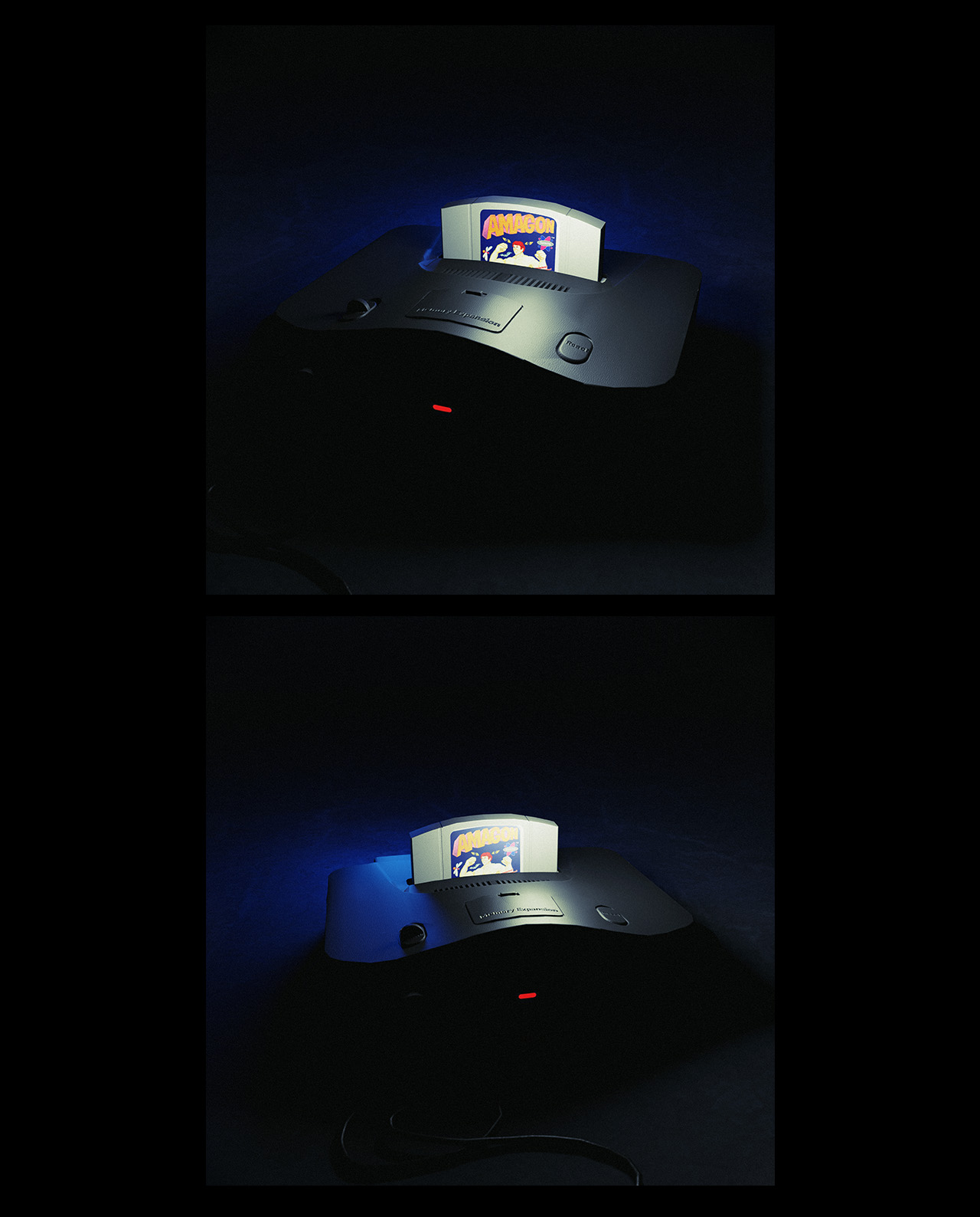 Nintendo N64 & NES Cartridge Mockup Duo gallery image 6