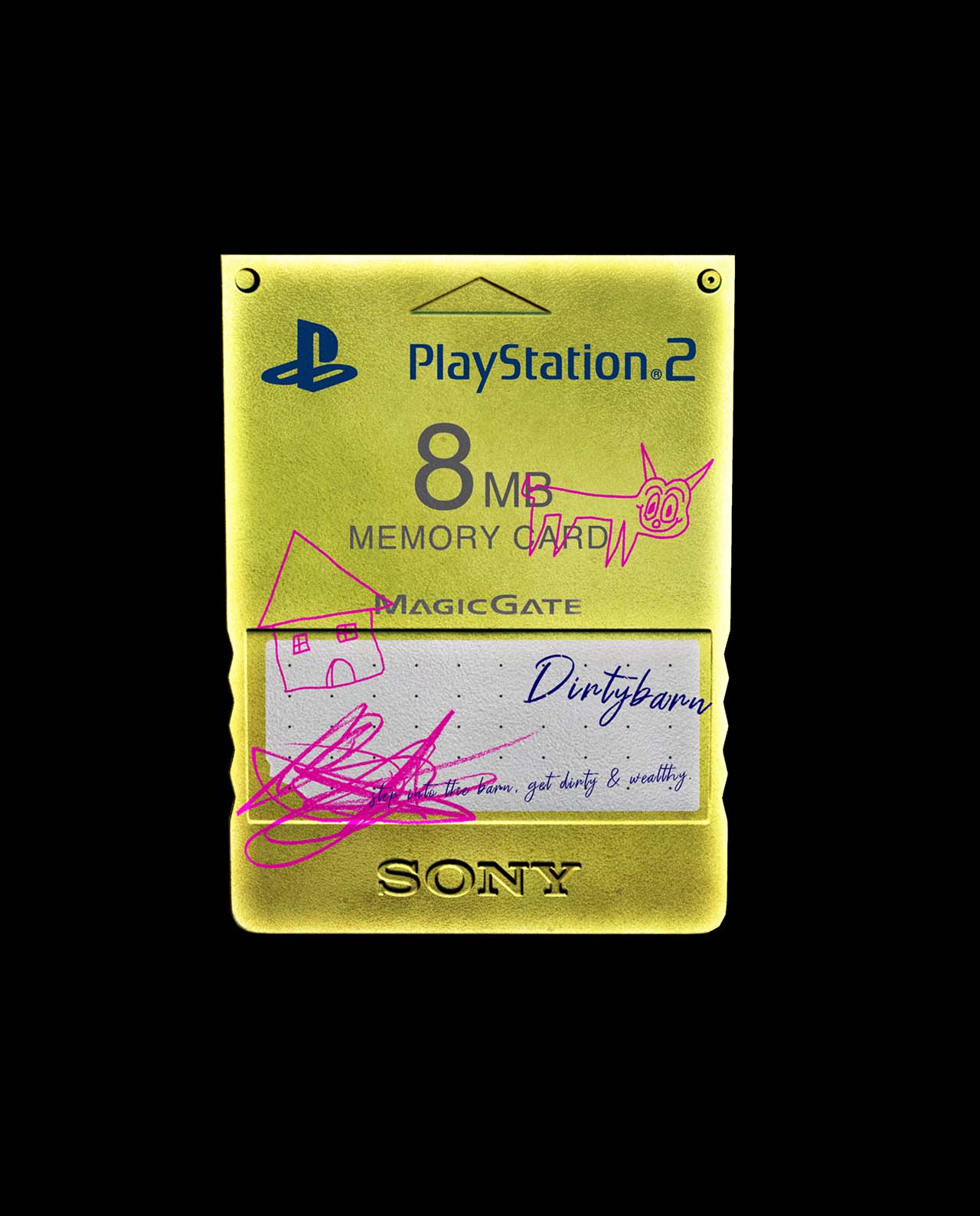 Playstation 2 Memory Card Mockup (Free) gallery image 4