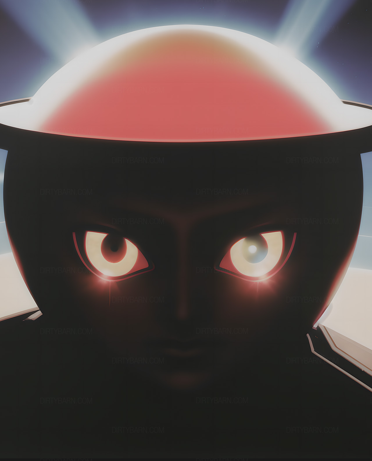 Retro Futuristic Space & Mushroom Clouds Background Pack gallery image 2