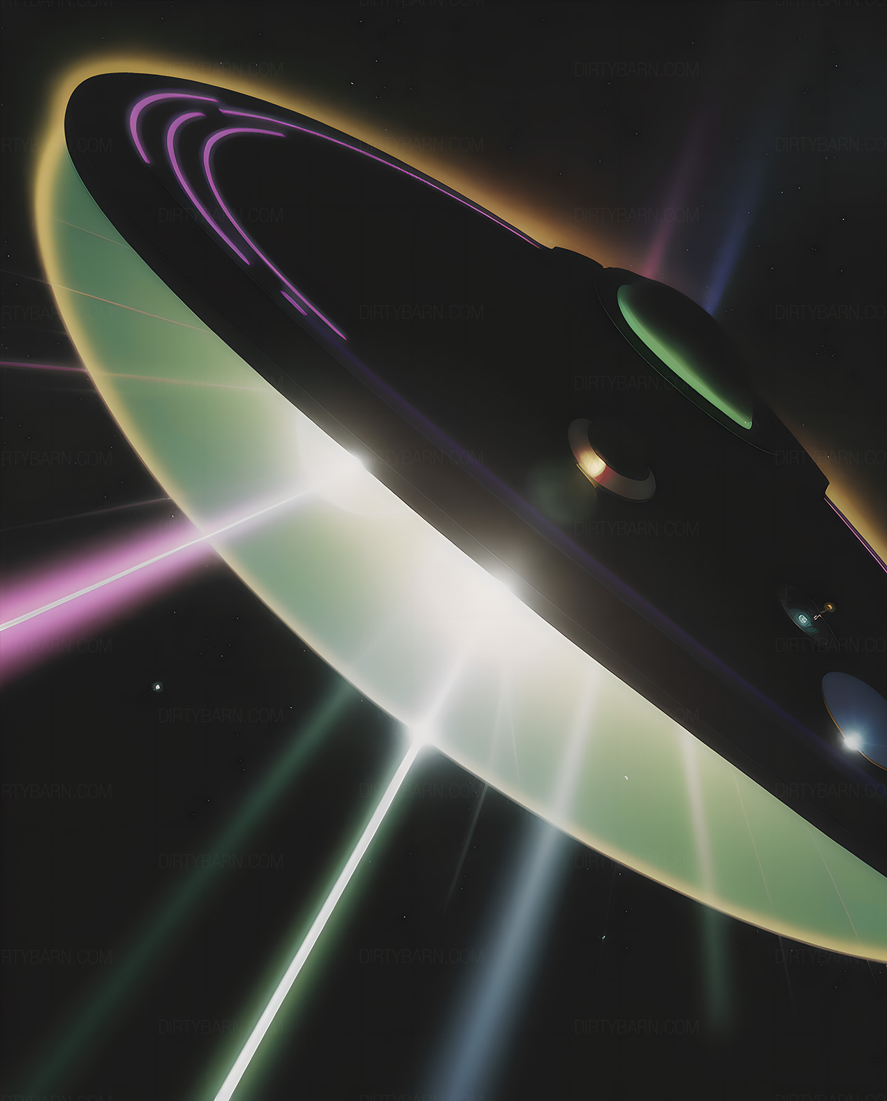 Retro Futuristic Space & Mushroom Clouds Background Pack gallery image 6