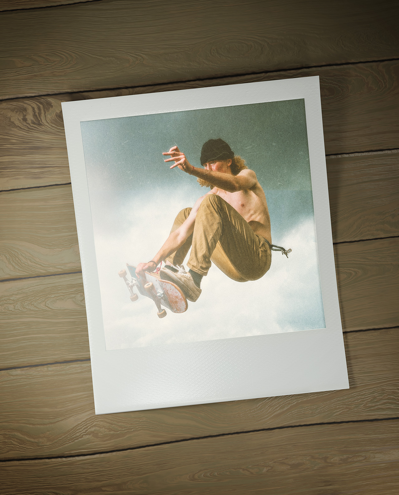 Vintage Polaroid Mockup gallery image 3