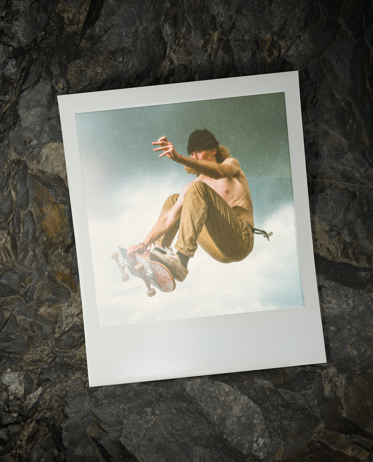 Vintage Polaroid Mockup gallery image 4