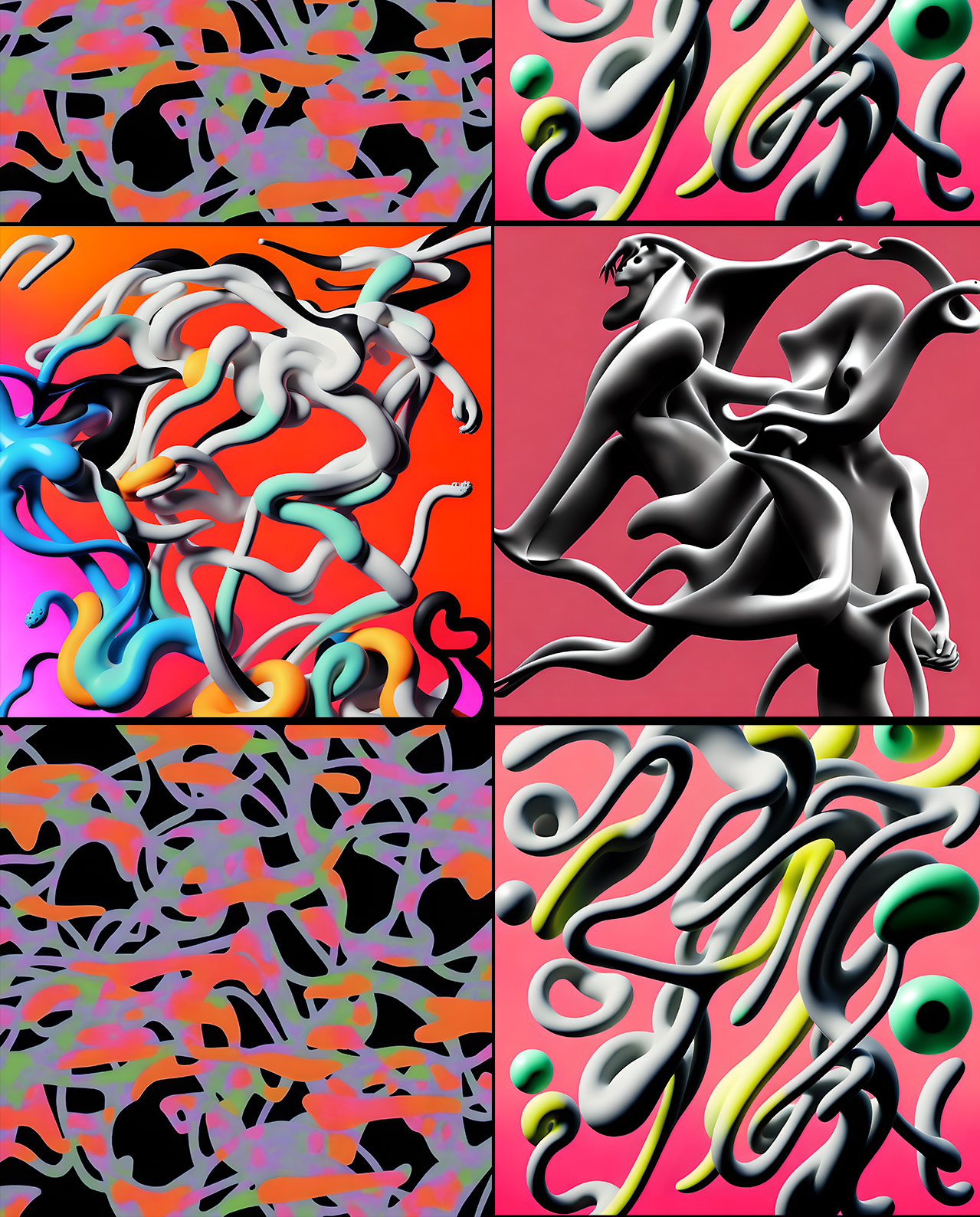 Wavy | 3D and Illustrative Background Pack - 1200+ Pieces gallery image 3