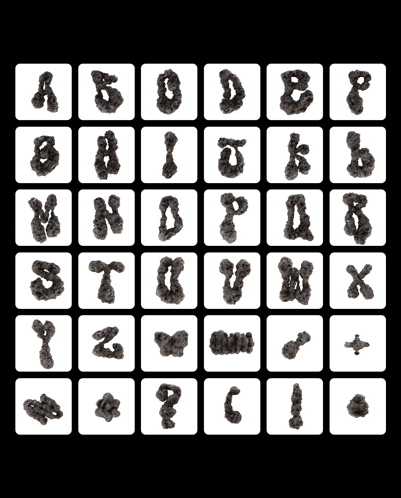 Wobbly 2 | Bubbly Letters with 3D Style and 20 Variations gallery image 17