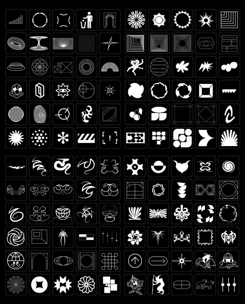 Design Elements Pack: 500 Shapes » Dirtybarn